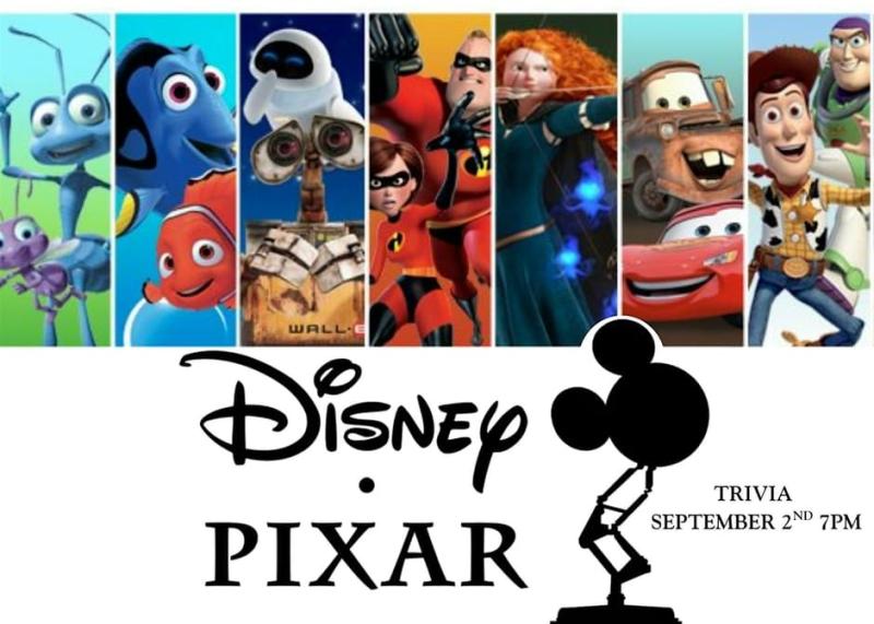 Disney & Pixar Trivia - Columbus, OH