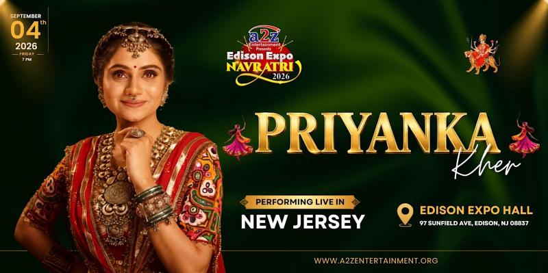 Navratri Garba With Priyanka Kher in Edison - Jersey City, NJ