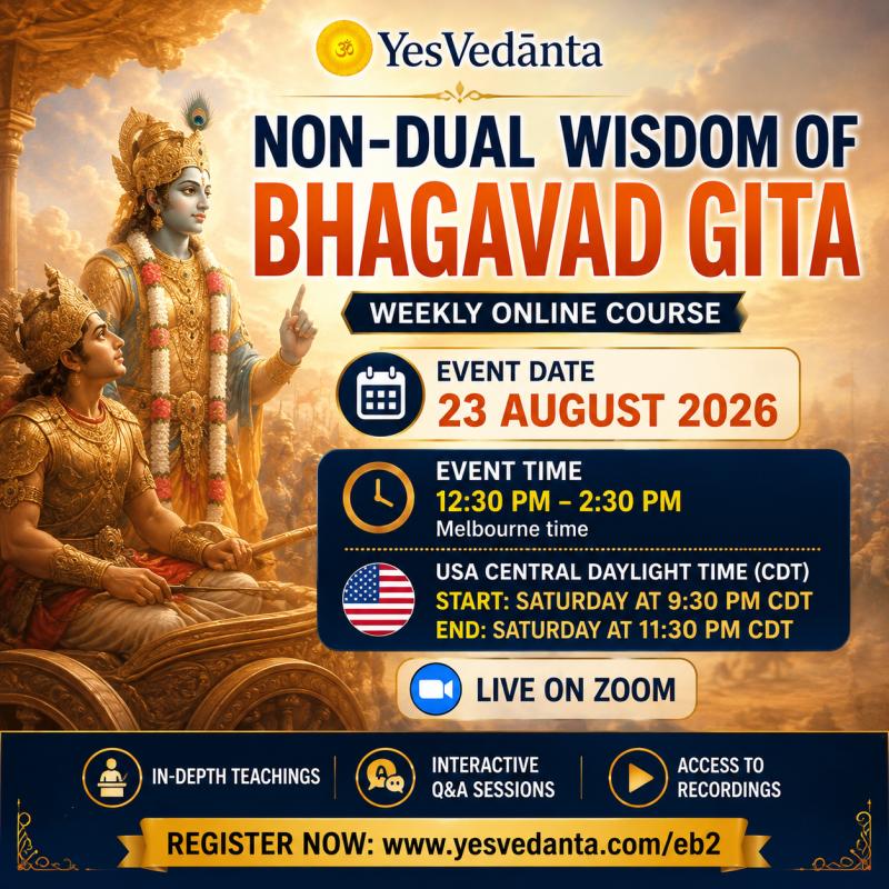 Bhagavad Gita and Upanishads Online Course