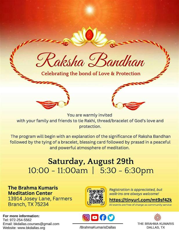 Raksha Bandhan  Celebrating the Bond of Love & Protection in Dallas