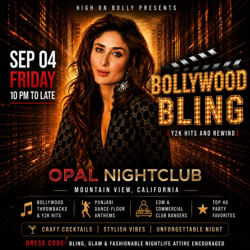 Bollywood Bling 2026  Night of Nostalgia in Mountain View