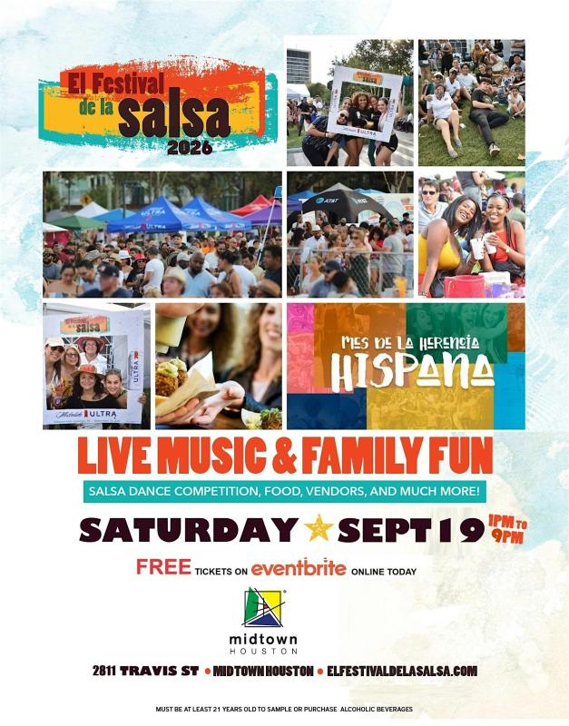 EL FESTIVAL DE LA SALSA 2026 - Houston, TX