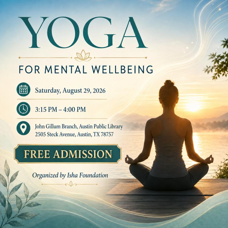 Yoga for Mental Wellbeing - Austin, TX