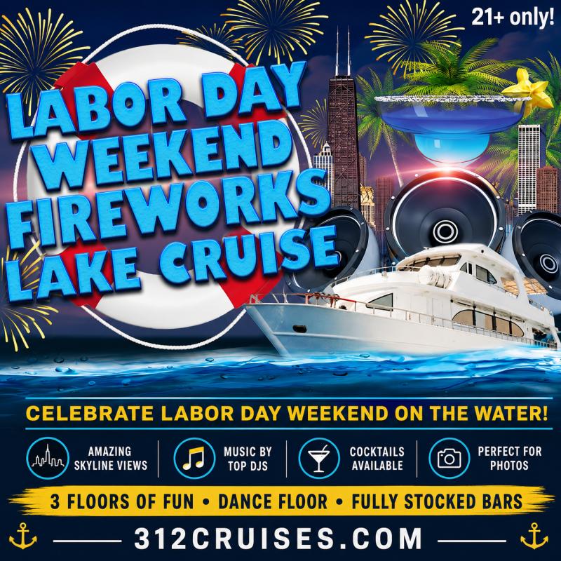 312Cruises Labor Day Weekend Cruise on Lake Michigan