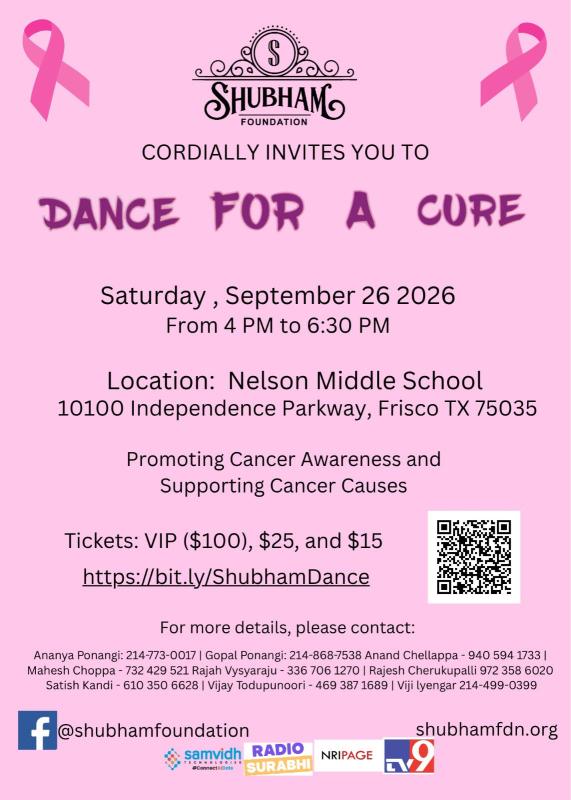 Dance for a Cure – Shubham Foundation