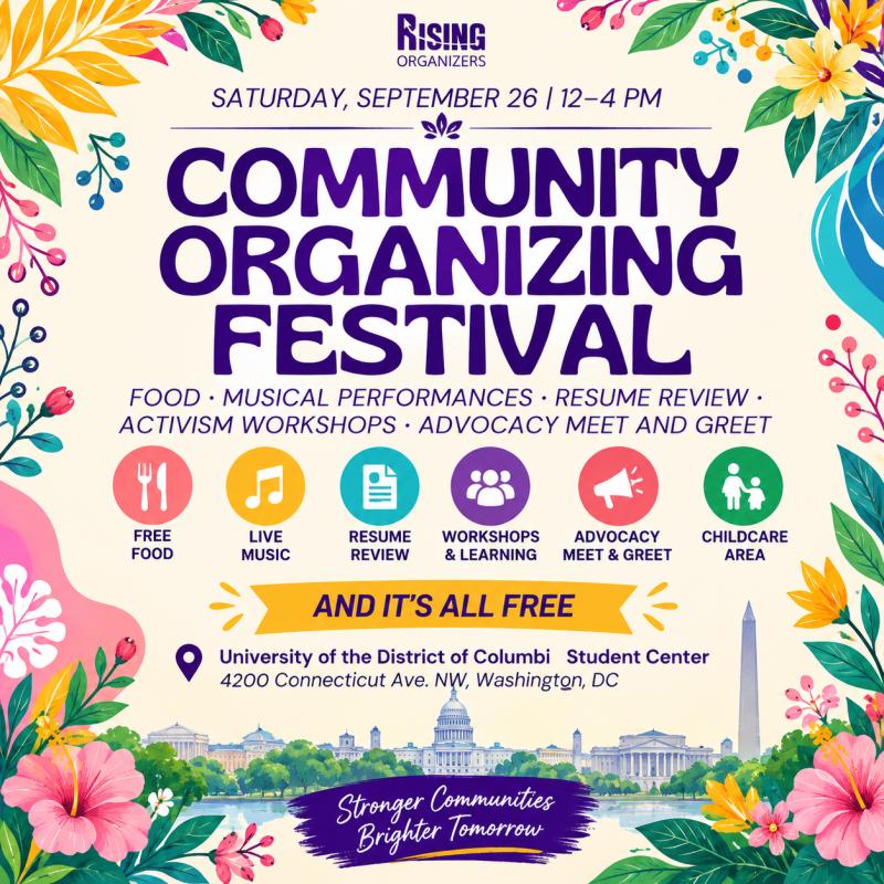DC Community Organizing Festival – Washington, DC