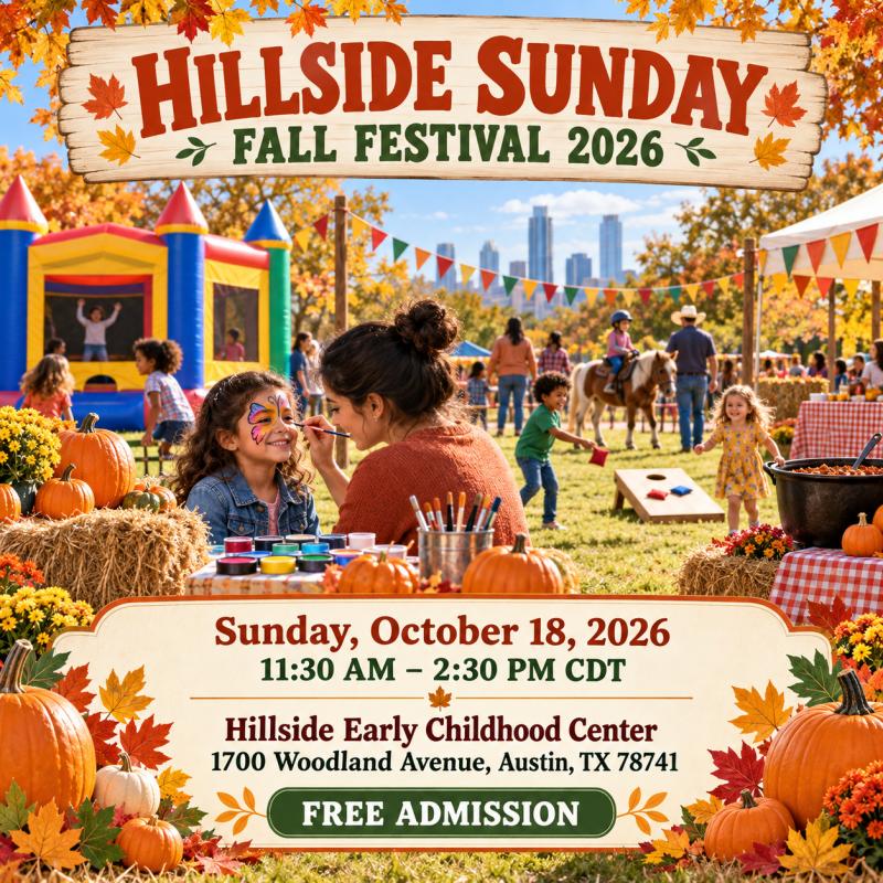 Hillside Sunday Fall Festival 2026 - Austin, TX