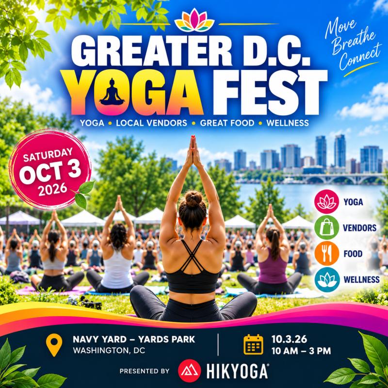 Greater DC Yoga Festival 2026 – Washington, DC