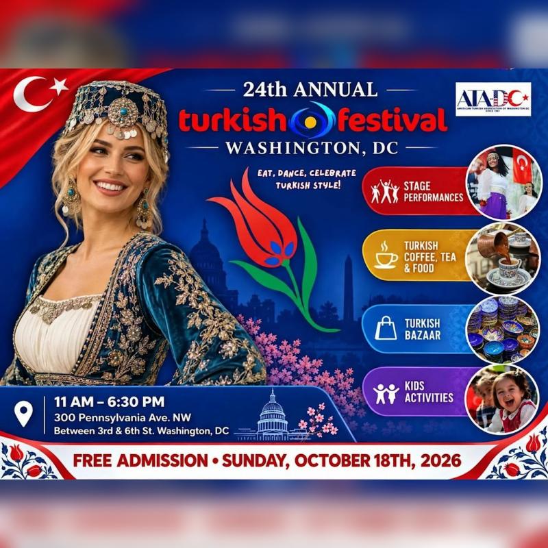 2026 DC Turkish Festival in Washington DC – Free Family Event