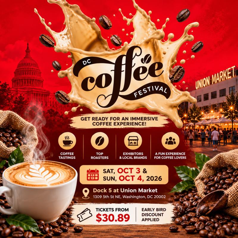 DC Coffee Festival 2026 at Union Market, Washington DC