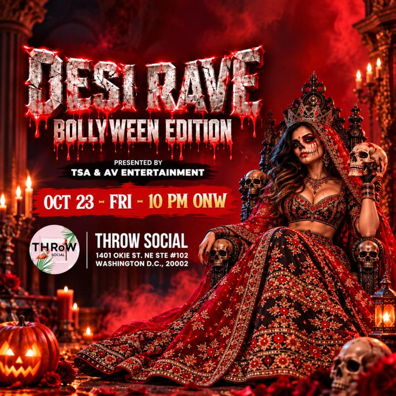 Desi Rave Bollyween Edition 2026 in Washington DC