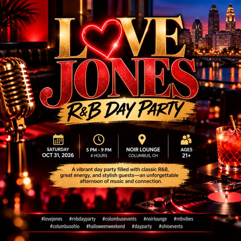 Love Jones R&B Day Party at Noir Lounge Columbus