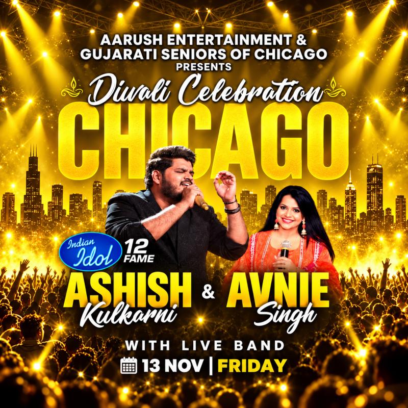 Diwali Celebration with Ashish Kulkarni in Chicago