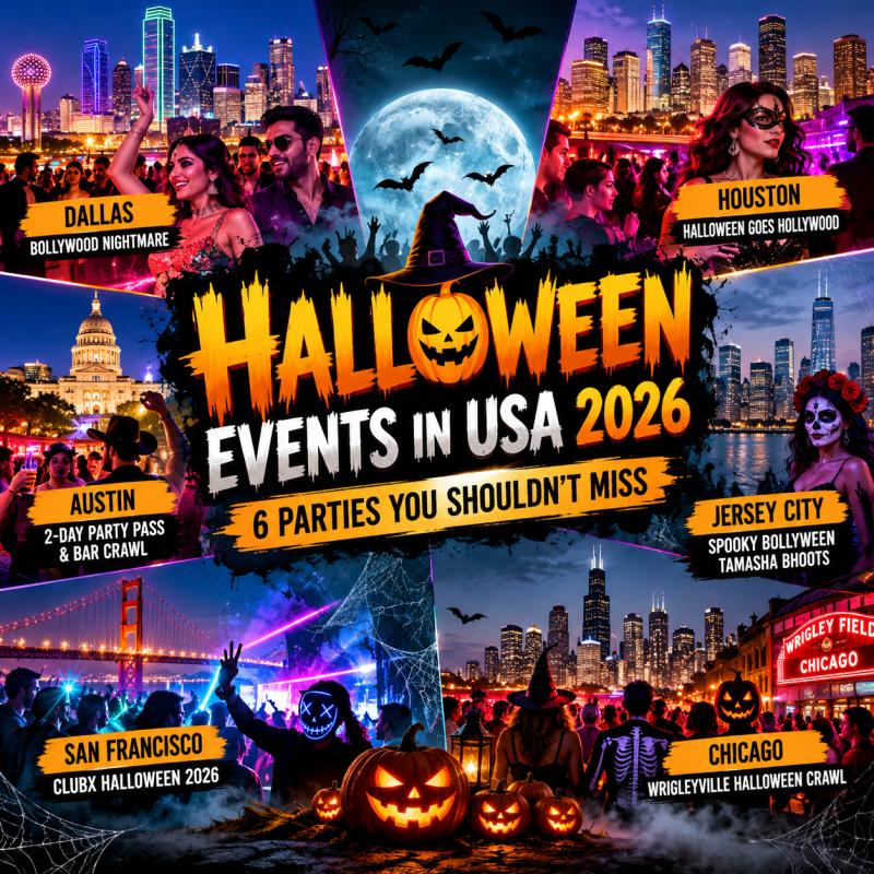 Halloween Events in USA 2026  6 Parties You Shouldn't Miss