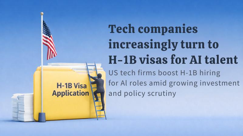 US tech firms rely on H-1B hiring to fuel artificial intelligence growth