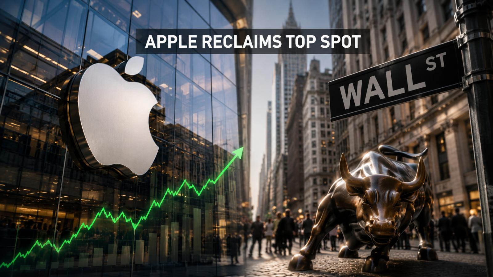 Apple reclaims world’s largest company title from Nvidia