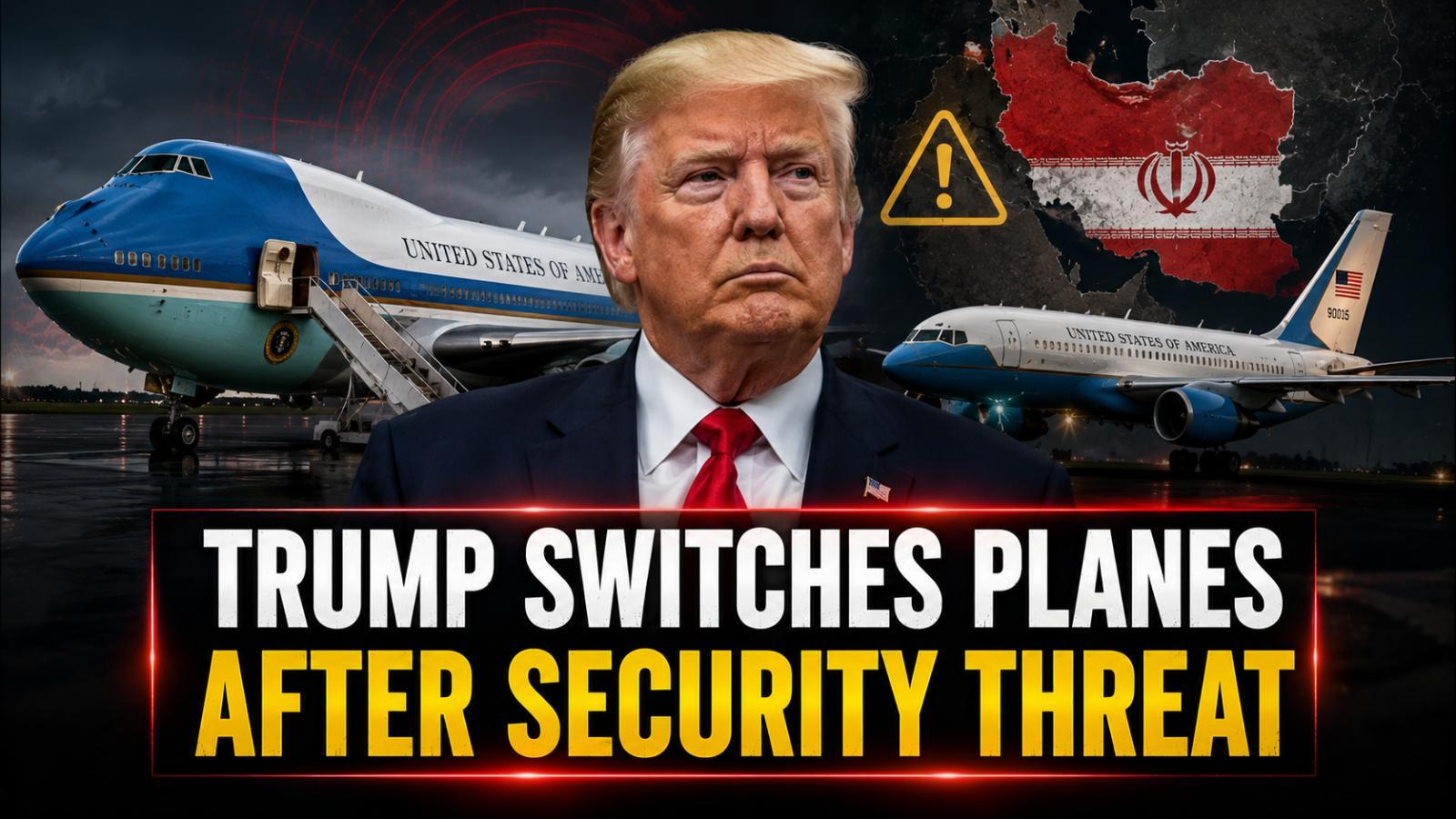Trump Air Force One Plane Switch Confirmed After Security Threat