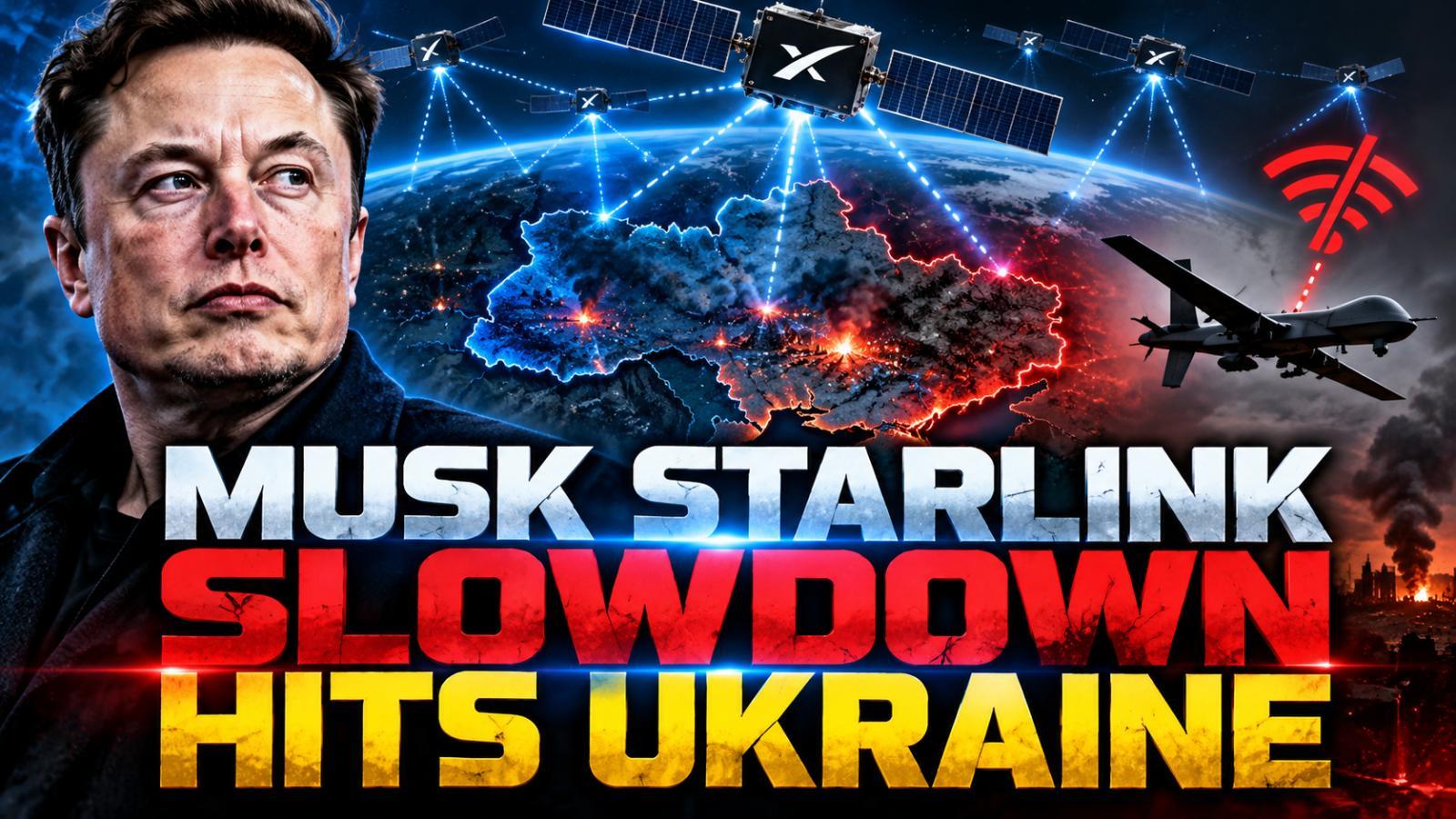 Musk Starlink slowdown in Ukraine sparks White House confusion