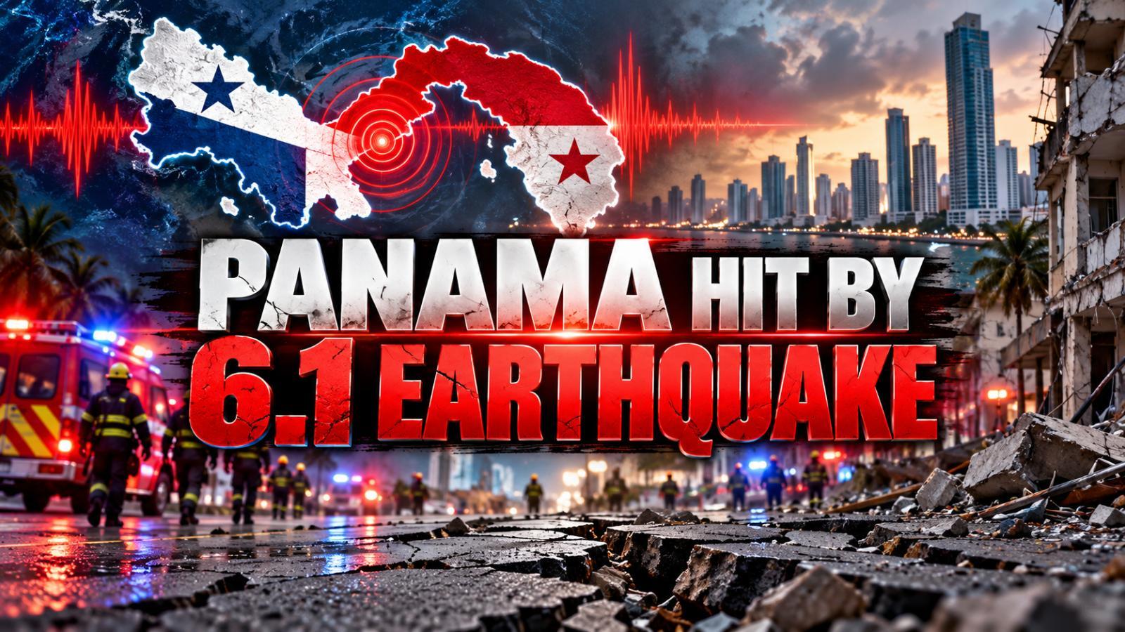 Panama Hit by 6.1 Earthquake After Powerful October 9 Tremor