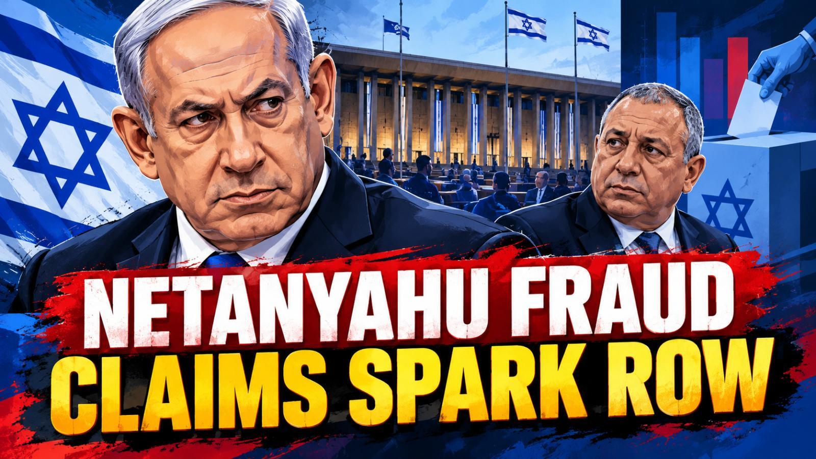 Netanyahu's Election Fraud Claims Spark Political Row in Israel