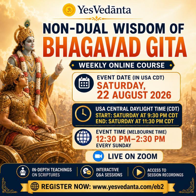 Bhagavad Gita and Upanishads Online Course