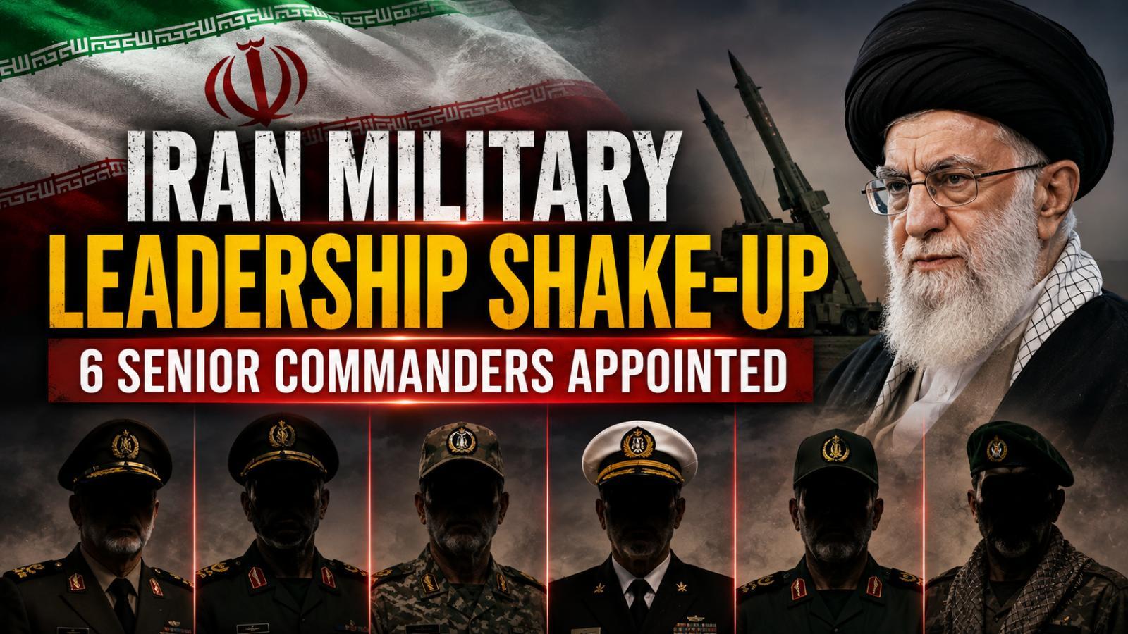 Iran Military Leadership Reshuffle Fills Key Wartime Posts