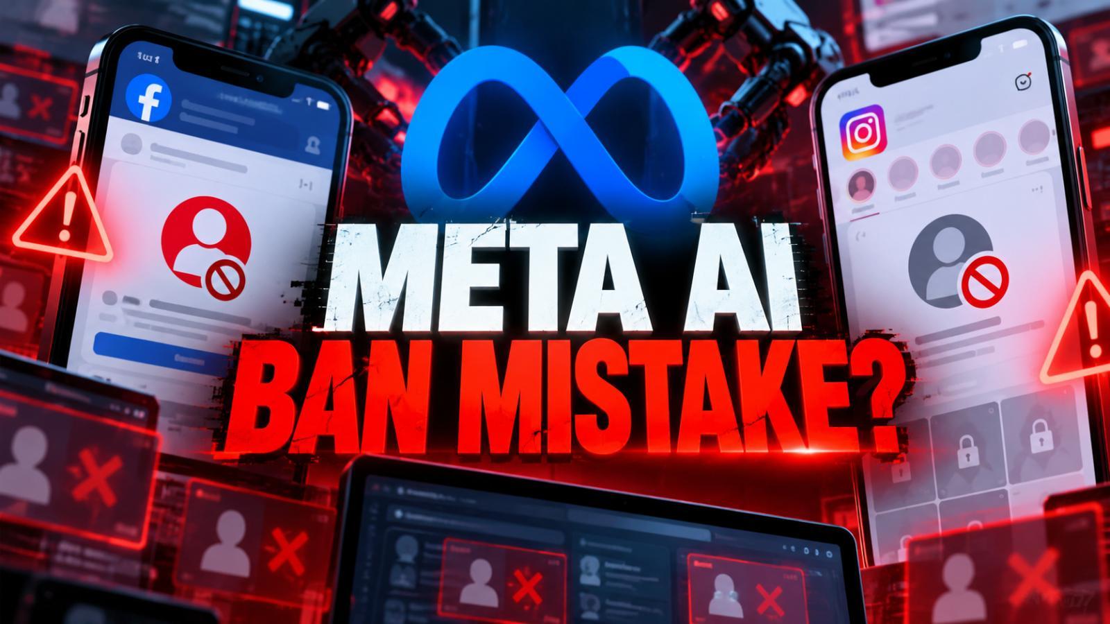 Meta AI wrongful bans hit Facebook and Instagram users