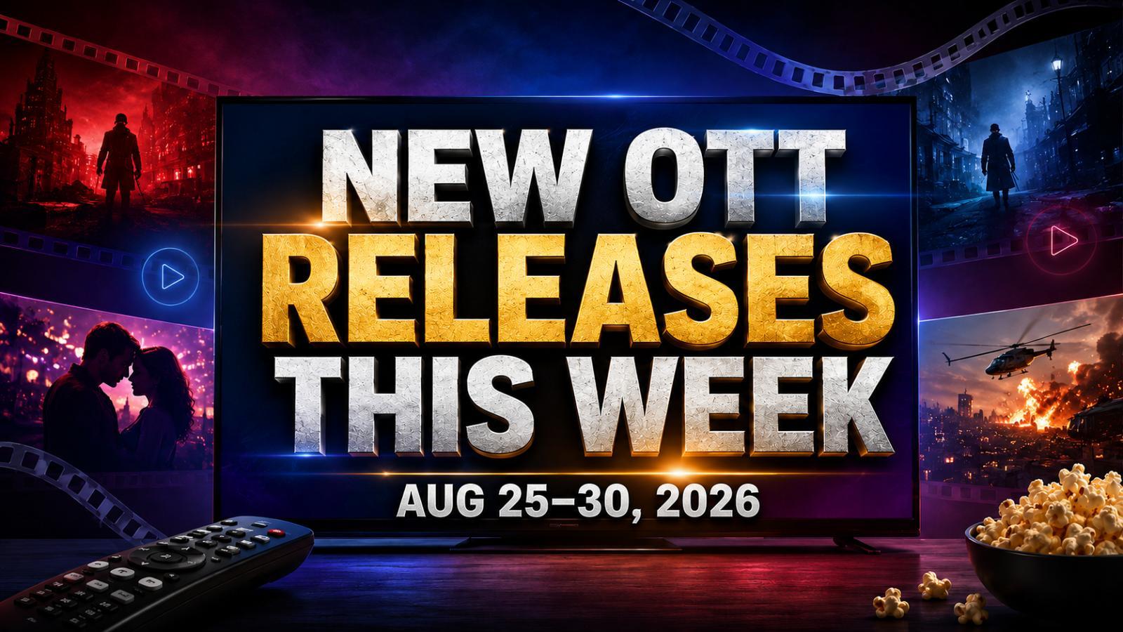New OTT Releases This Week Aug 25-30, 2026: Movies and Shows to Watch
