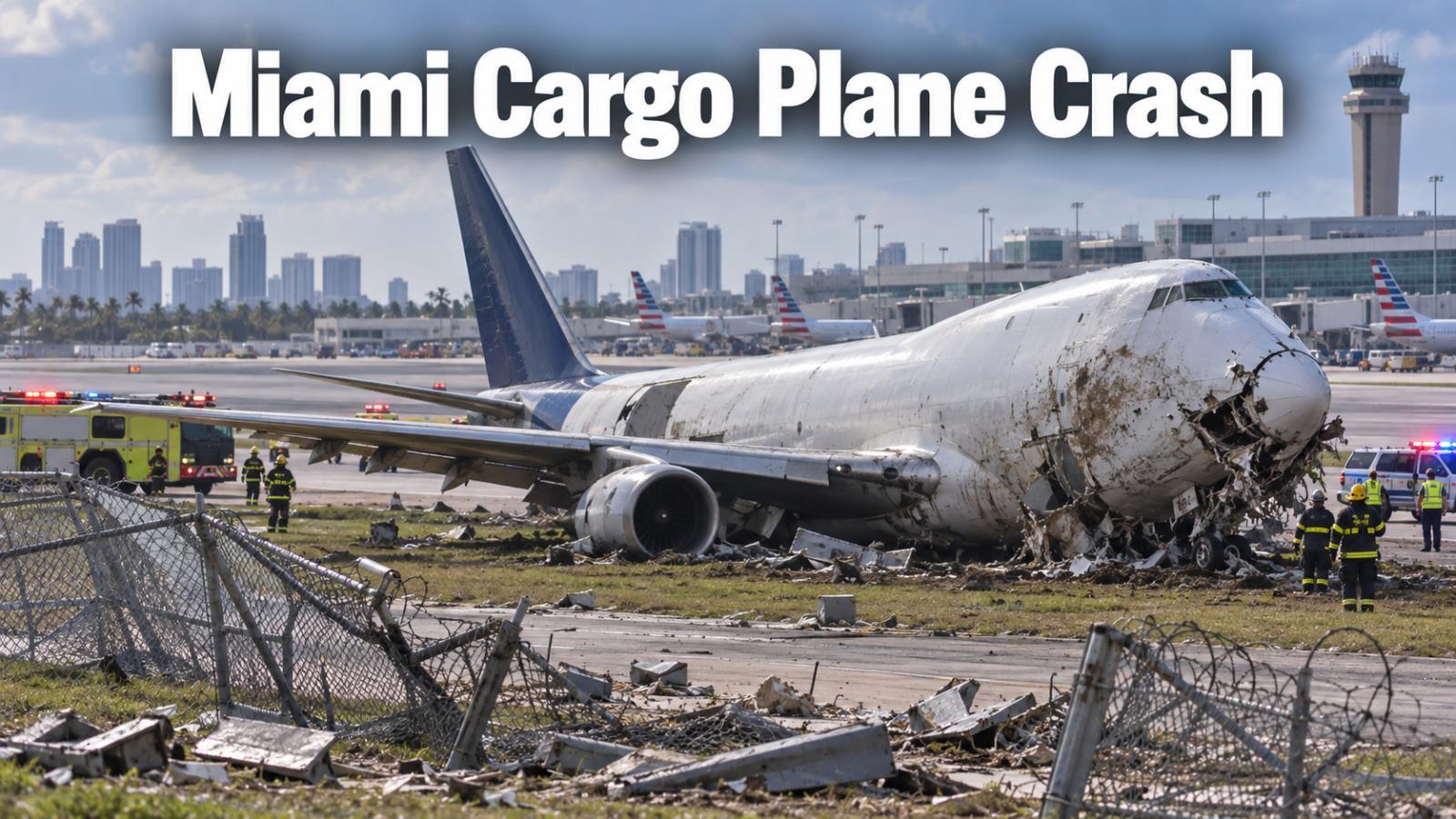 Miami Cargo Plane Crash: NTSB Recovers Flight Recorders