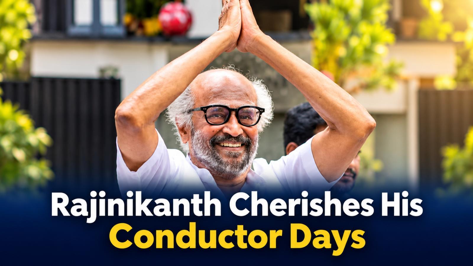 Rajinikanth Says He Loved Bus Conductor Job More Than Acting