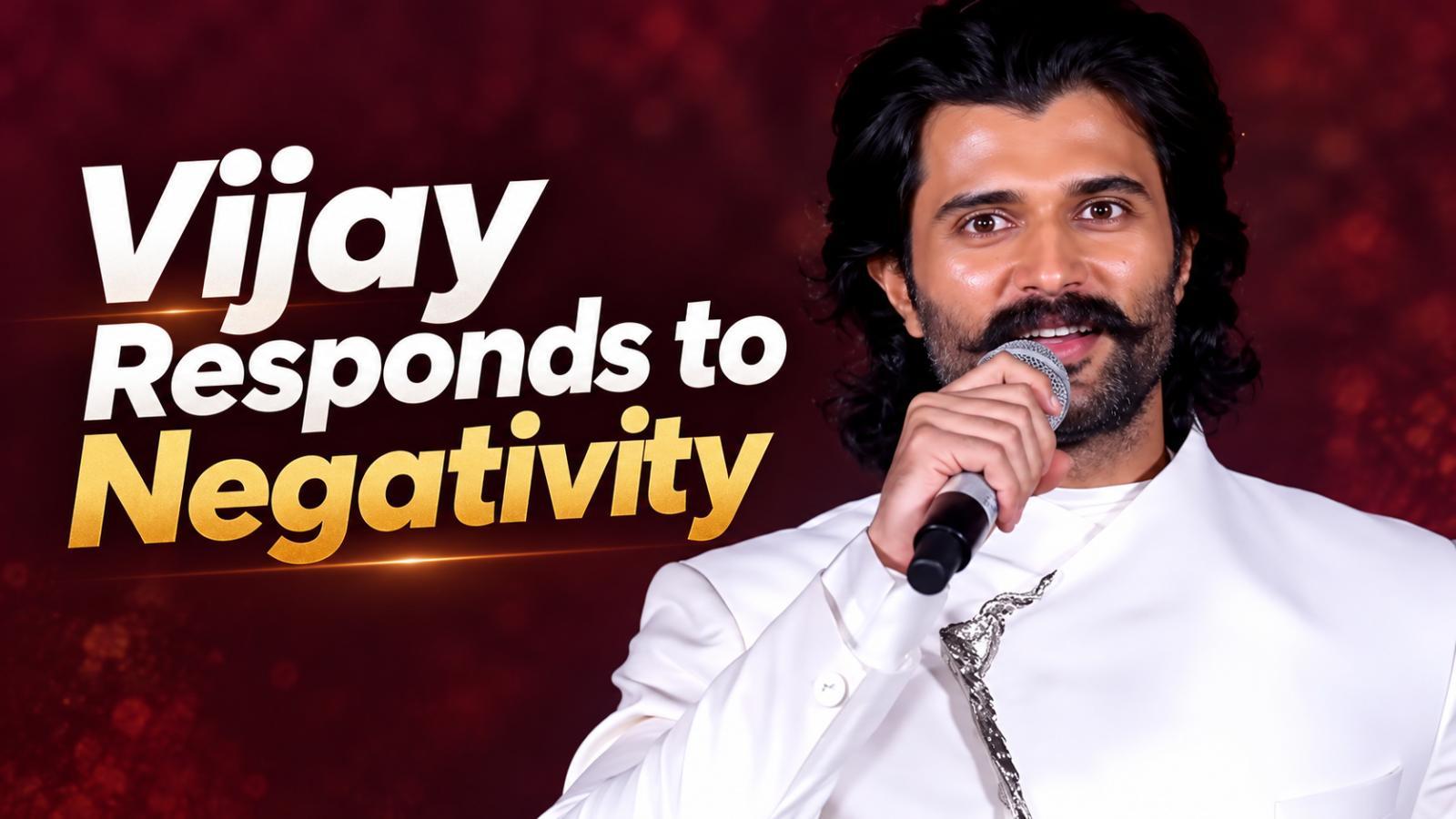 Vijay Deverakonda Responds to Alleged Negativity Against Ranabaali