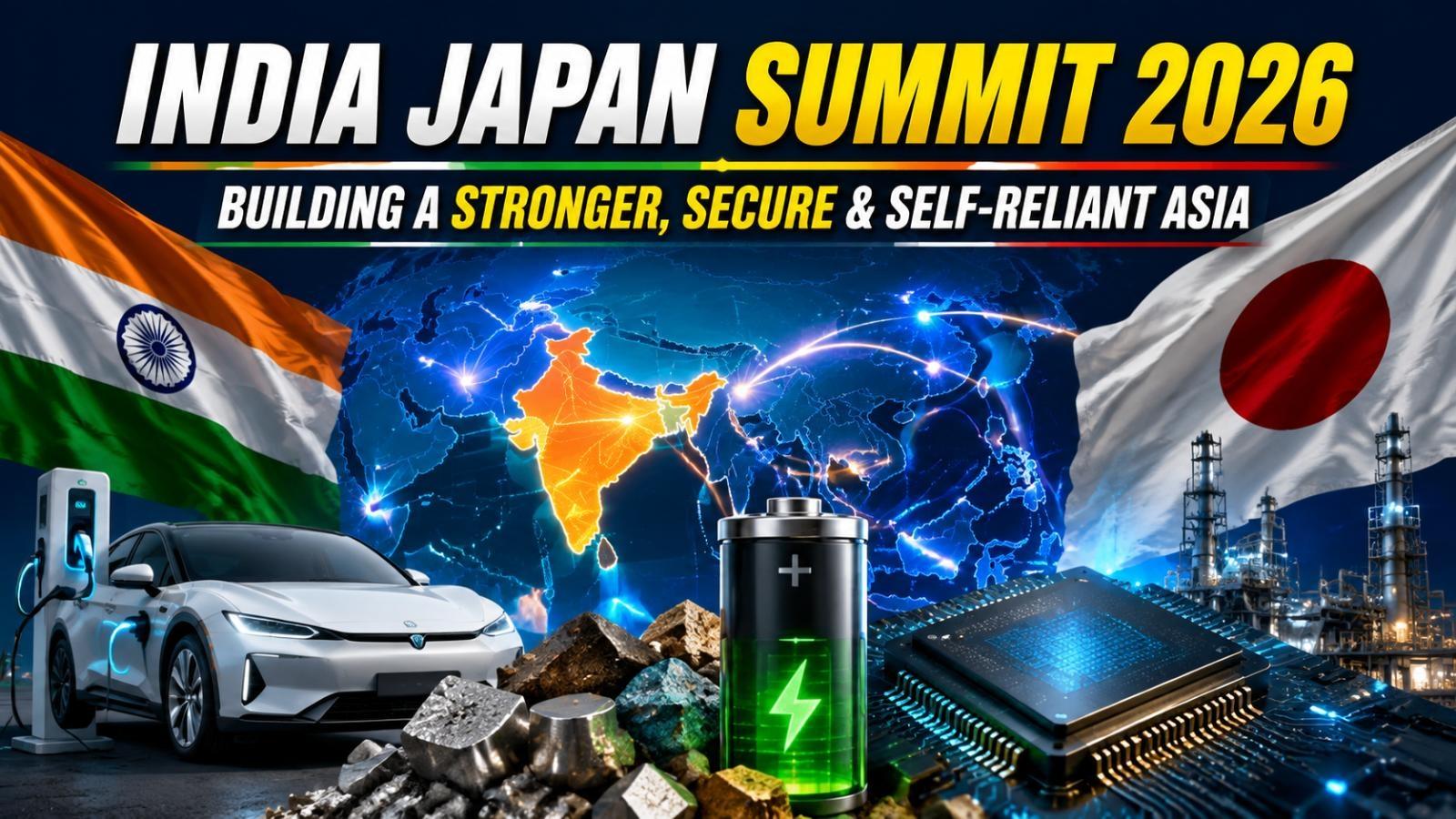 India Japan summit 2026 boosts FOIP rare earth strategy