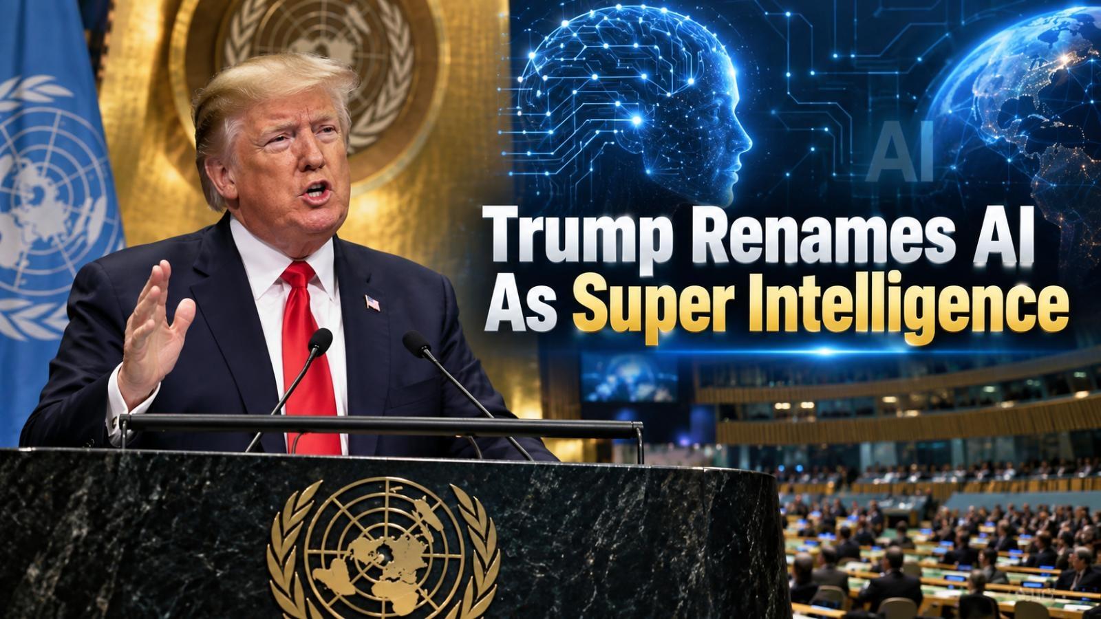 Trump Super Intelligence push rejects global AI controls at UN