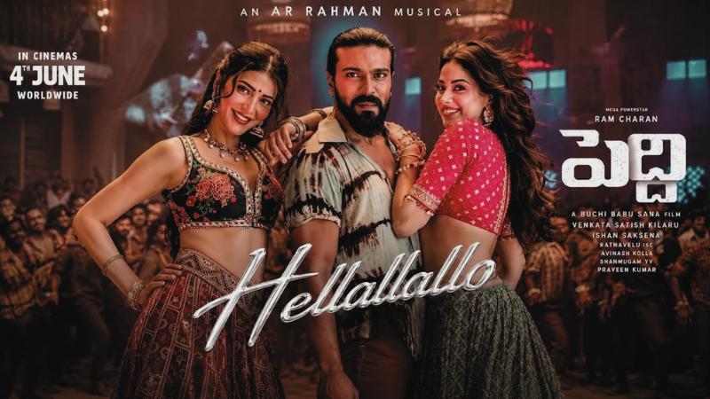Hellallallo from Peddi turns into a mass dance storm