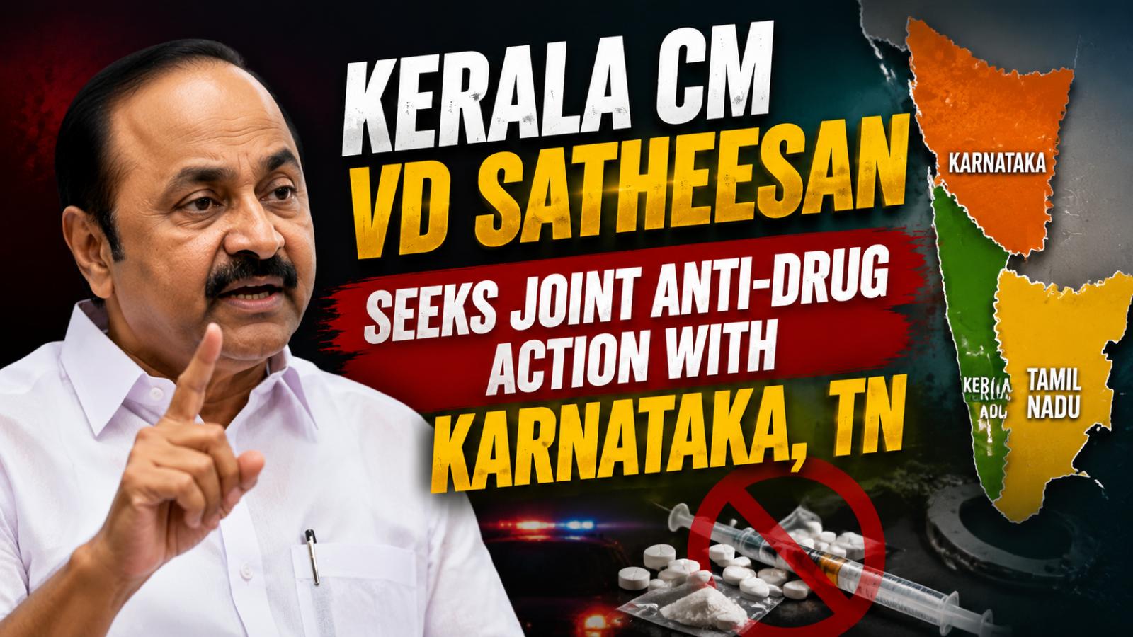 Kerala CM Pushes Regional Alliance Against Drug Trafficking