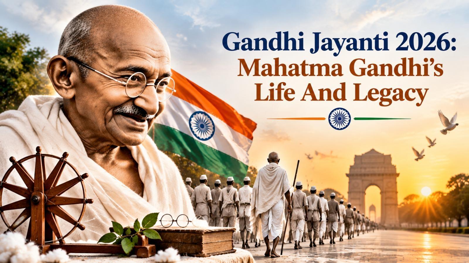 Gandhi Jayanti 2026: Mahatma Gandhi’s Life And Legacy