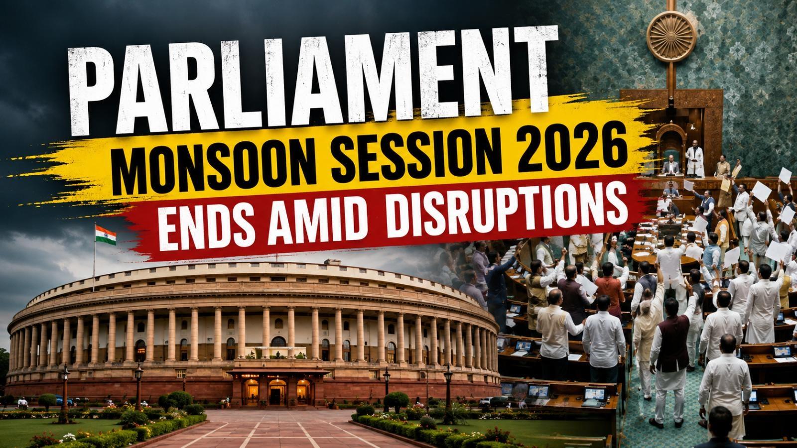 Parliament Monsoon Session 2026: 11 Bills Passed Amid Uproar