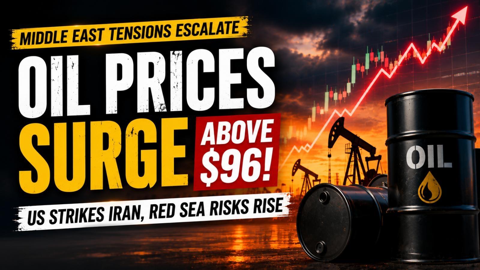 Oil Prices Rise as US Strikes Iran and Red Sea Tensions Grow