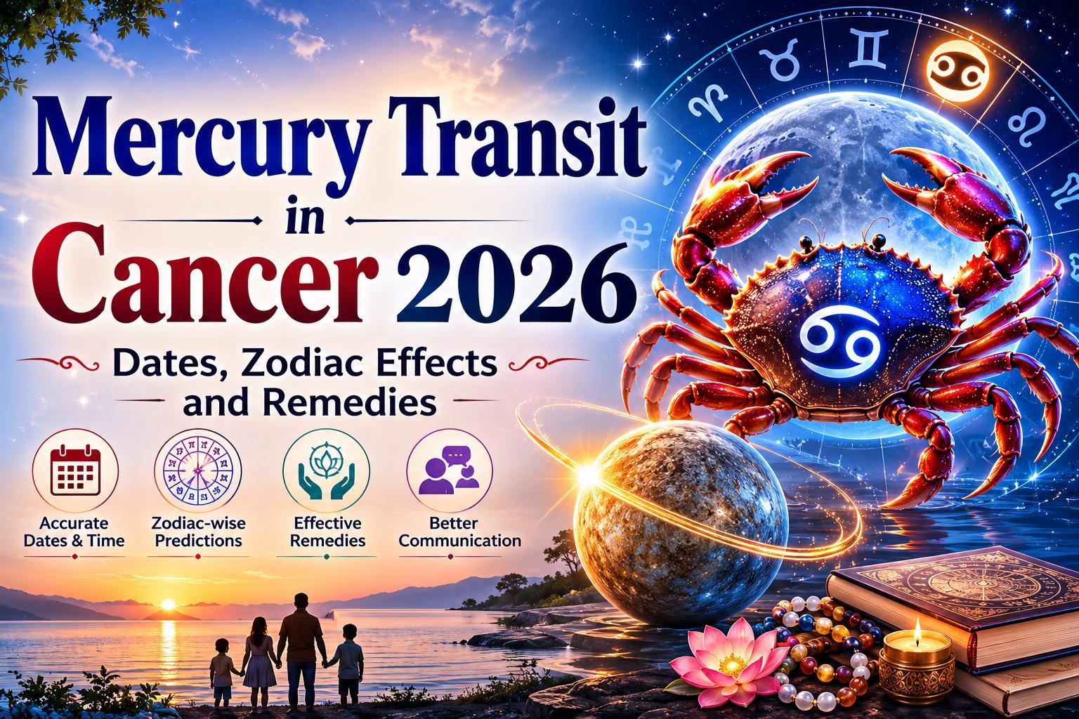 Mercury Transit 2026: Dates, Zodiac Effects and Remedies