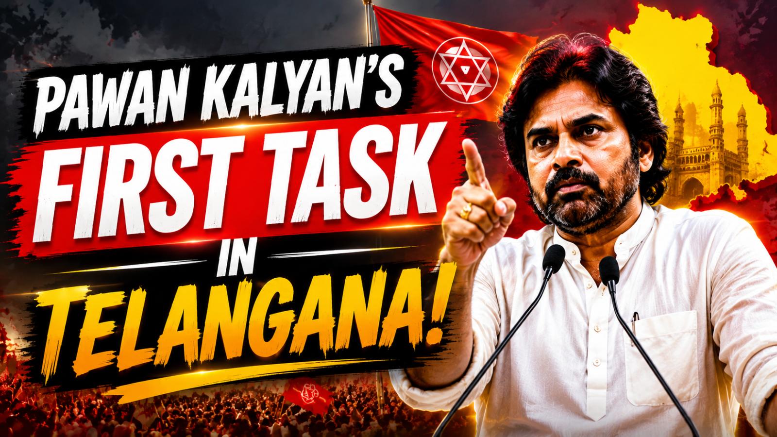 Pawan Kalyan’s Key First Task to Strengthen Janasena in Telangana