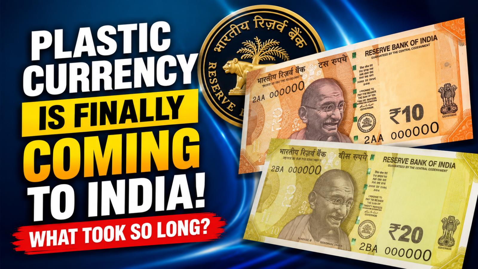 India Clears ₹10, ₹20 Polymer Note Trial After 15-Year Wait