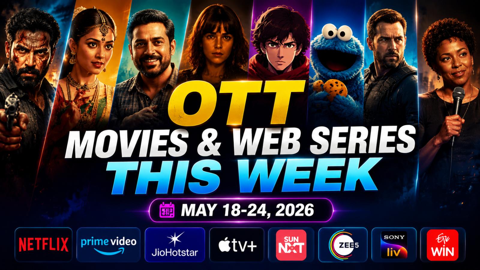 Top OTT Movies & Web Series This Week 18th–24th May 2026