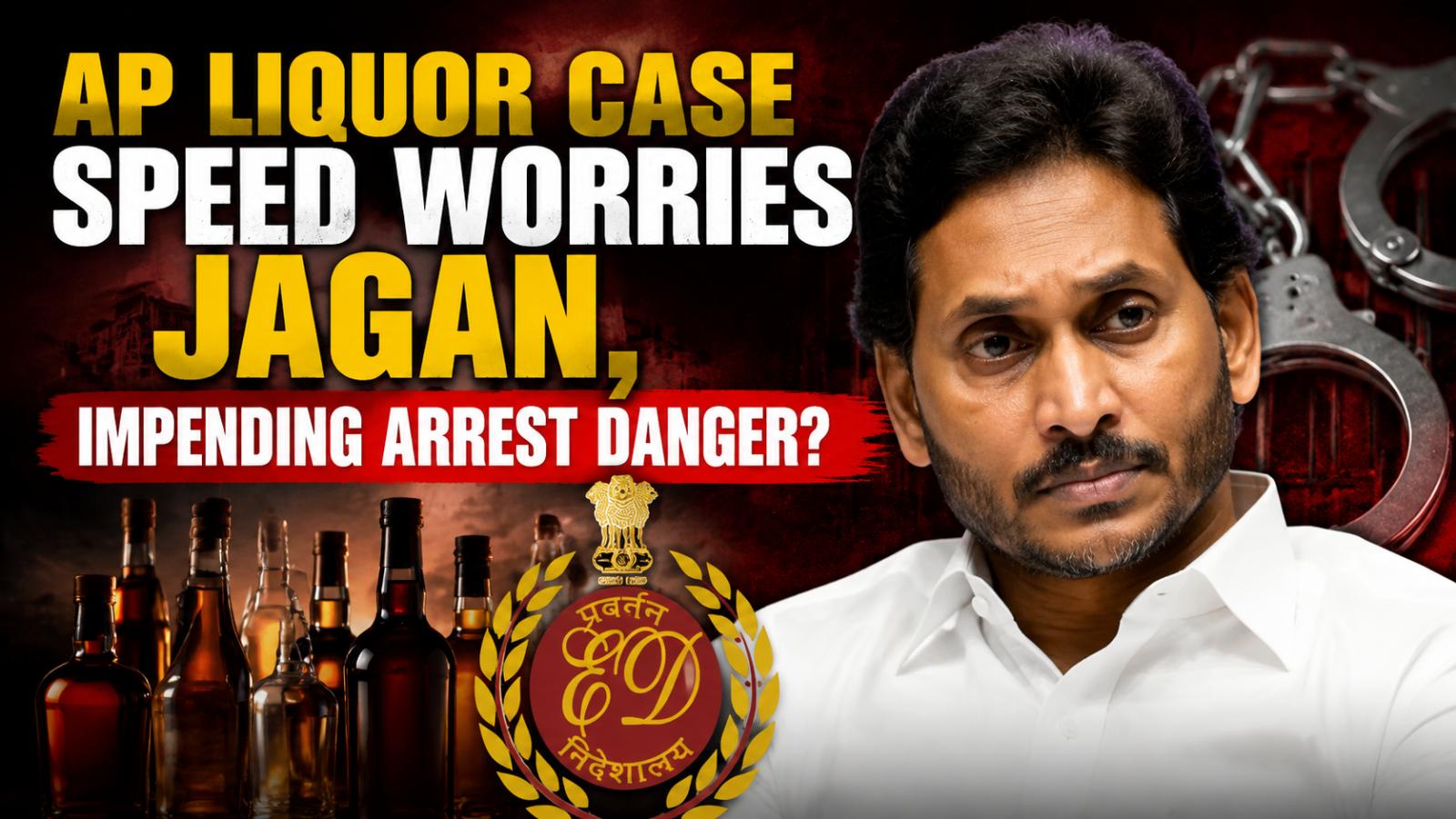 Jagan Mohan Reddy Under Scrutiny as AP Liquor Case Investigation Speeds Up