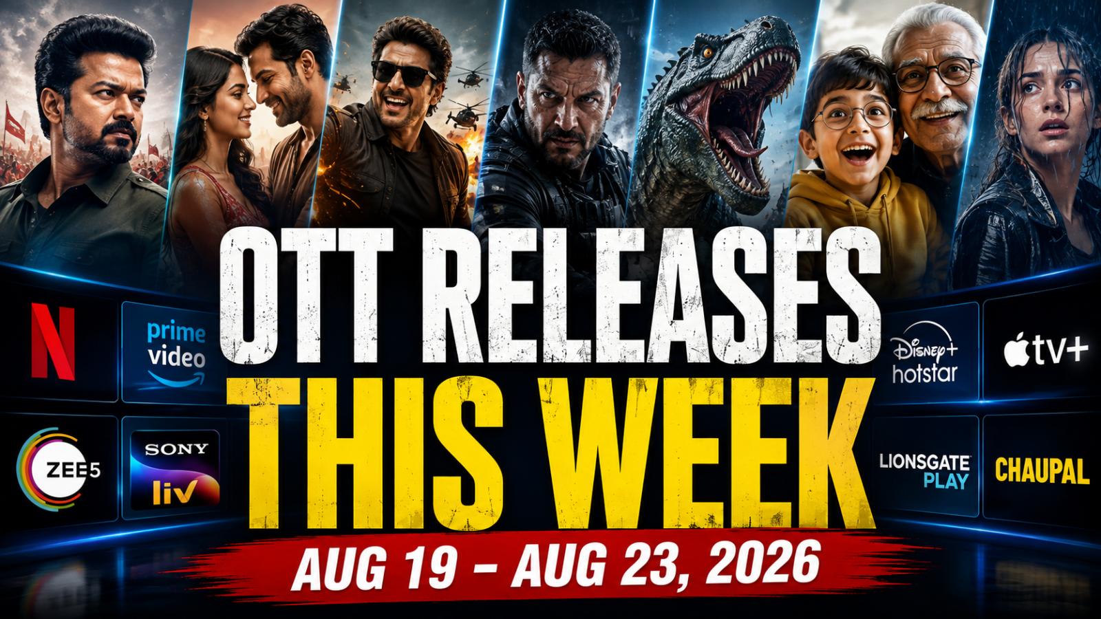 OTT Releases This Week: New Movies and Series Aug 19-23, 2026