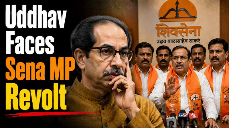 Uddhav Thackeray Rejects Congress Merger Claim Amid Sena UBT Rift