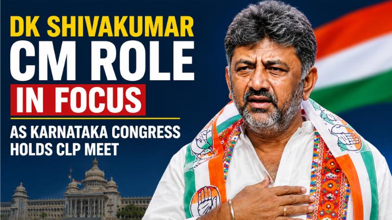 DK Shivakumar CM Role In Focus As Karnataka Congress Holds CLP Meet