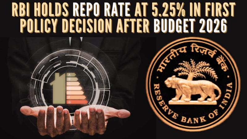RBI Keeps Repo Rate Steady at 5.25% in First FY27 Monetary Policy