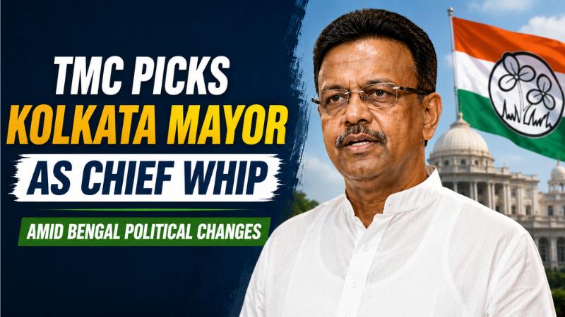 TMC Picks Kolkata Mayor as Chief Whip Amid Bengal Political Changes