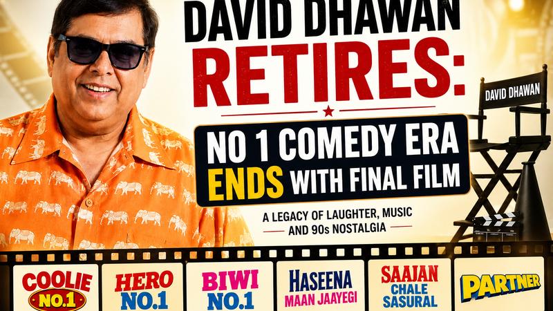 David Dhawan Retires No 1 Comedy Era Ends With Final Film