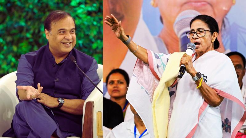 Assembly Elections 2026 Himanta Biswa Sarma’s Remarks on Mamata Banerjee Spark Political Row